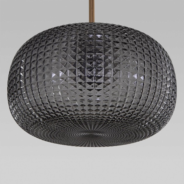 Подвесной светильник Eurosvet Gem 50262/1 темно-серый изображение 3 Подвесной светильник Eurosvet Gem 50262/1 темно-серый Фото № 3