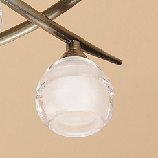 Потолочная люстра Mantra Loop Antique Brass 1824 3