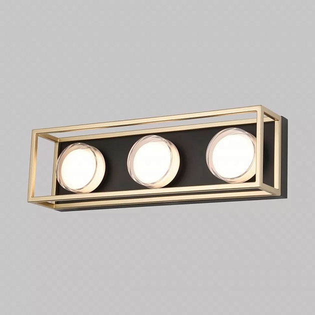 Бра iLedex Link 4778-50x15 MBK+SGD Фото № 