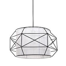 Подвесной светильник Lumina Deco Berti LDP 8001 BK+WT 1