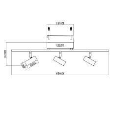 Светодиодный спот Moderli Right V5042-3WL 1