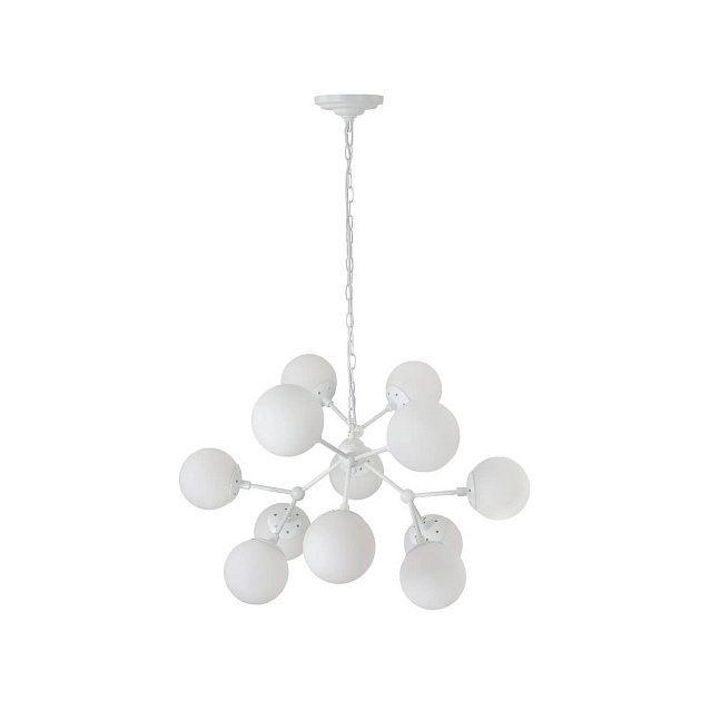 Подвесная люстра Crystal Lux Medea White SP12 Фото № 
