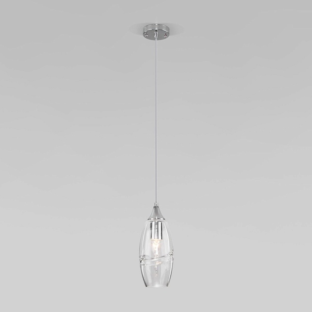 Подвесной светильник Eurosvet Lotus 50222/1 прозрачный Фото № 