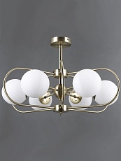 Потолочная люстра Elvan LU-39814/6-E27-BrWh 1