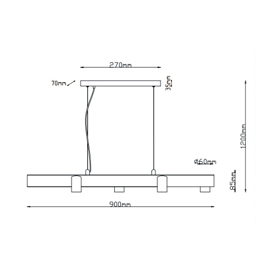 Подвесной светильник Vele Luce Chela VL10142P14 Фото № 5