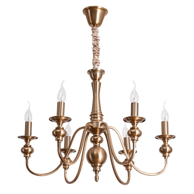 Подвесная люстра Arte Lamp Passoni A6097LM-6PB Фото № 