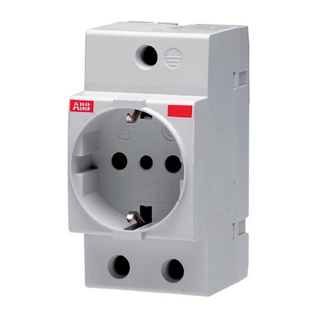 Розетка щитовая 2Р+N 16А М1173 2CSM110000R0701 изображение Розетка щитовая 2Р+N 16А М1173 2CSM110000R0701 Фото №