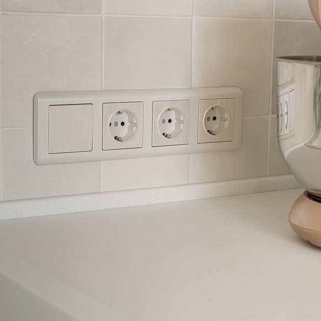 Выключатель одноклавишный Werkel перламутровый рифленый W1110013 4690389160783 изображение 6 Выключатель одноклавишный Werkel перламутровый рифленый W1110013 4690389160783 Фото № 6