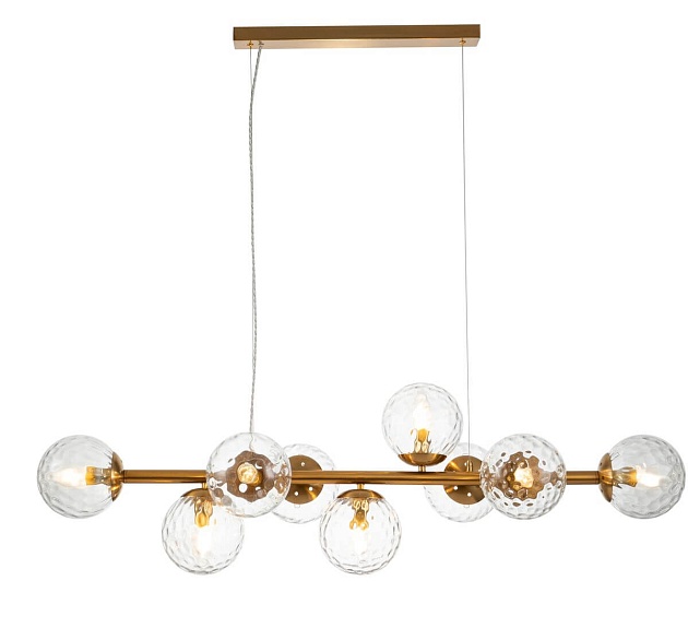 Подвесная люстра Indigo Cocoon 11008/9P Brass V000123 Фото № 