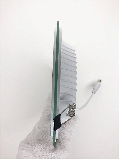 Встраиваемый светодиодный светильник Elvan VLS-705R-18W-WW-Wh Фото № 2