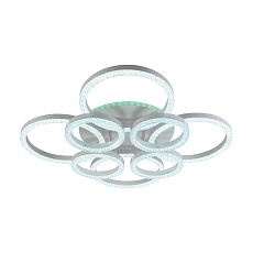 Потолочная светодиодная люстра Profit Light 5894/4+4A WHT 2