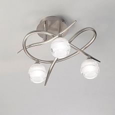 Потолочная люстра Mantra Loop Satin Nickel 1814 1