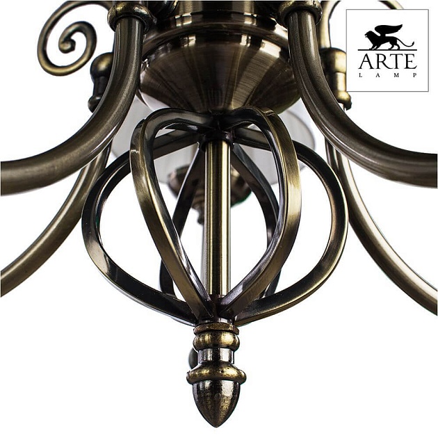 Подвесная люстра Arte Lamp Zanzibar A8390LM-5AB Фото № 4