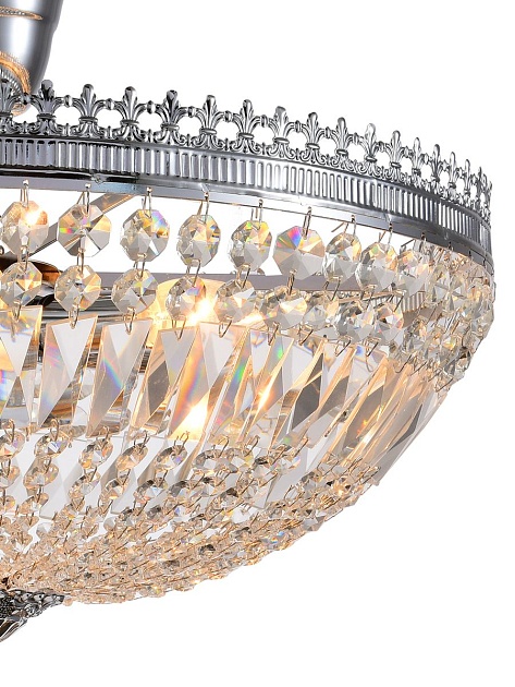 Потолочный светильник Natali Kovaltseva Rococo 81406/6C Chrome Фото № 2