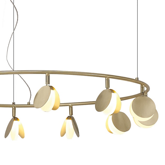 Подвесная светодиодная люстра Mantra Shell 7260 Фото № 4