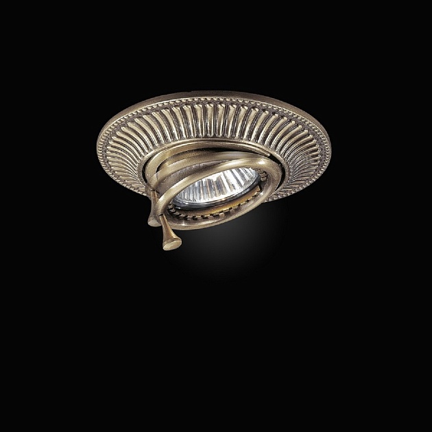 Встраиваемый светильник Reccagni Angelo Spot 1082 Bronzo изображение Встраиваемый светильник Reccagni Angelo Spot 1082 Bronzo Фото №