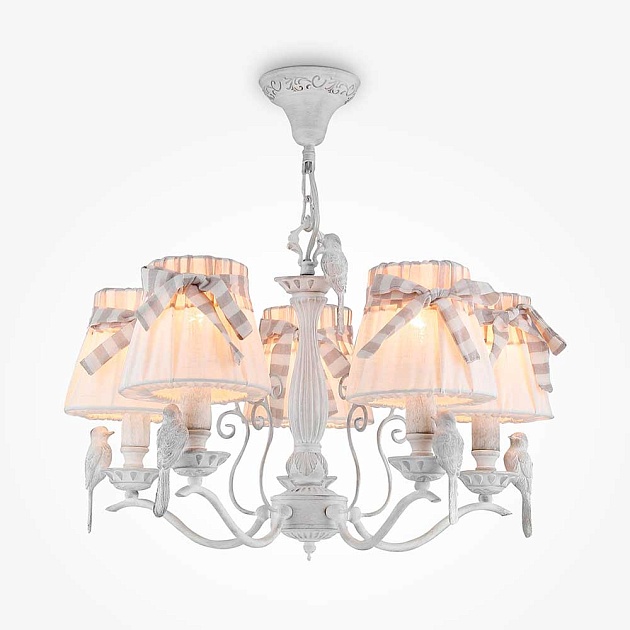 Подвесная люстра Maytoni Bird ARM013-05-W изображение 3 Подвесная люстра Maytoni Bird ARM013-05-W Фото № 3