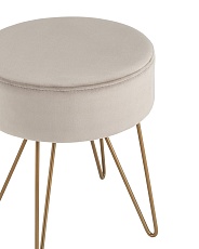 Пуф Stool Group Спейси велюр светло-серый vd-spacy-b25 3