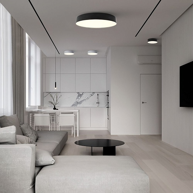 Потолочный светодиодный светильник Feron Simple matte AL200 48074 изображение 7 Потолочный светодиодный светильник Feron Simple matte AL200 48074 Фото № 7