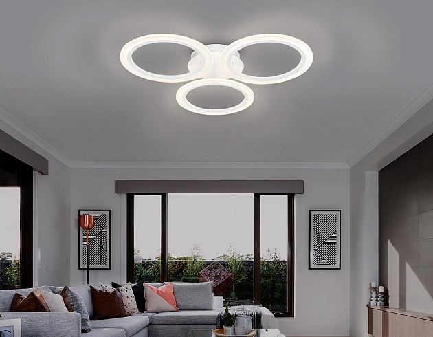 Потолочная светодиодная люстра Ambrella light Original FA4052 Фото № 7