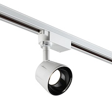 Трековый однофазный светодиодный светильник Novotech Port Knof 358707 1