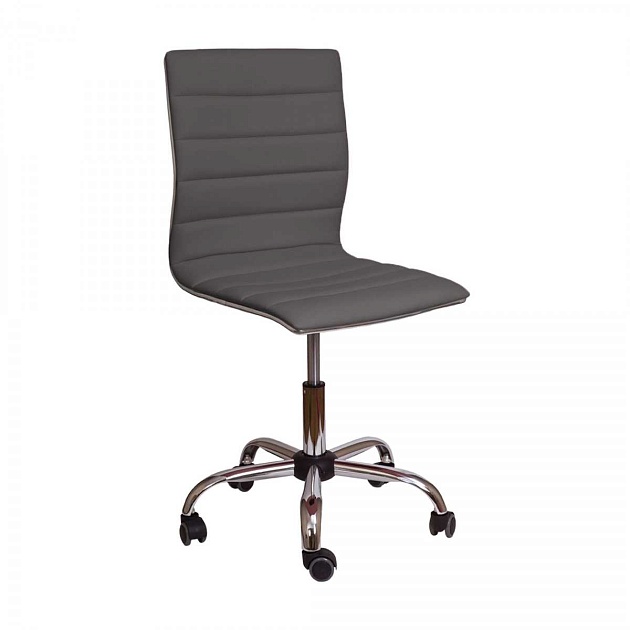 Офисное кресло AksHome Grace серый, экокожа 54905 Фото № 