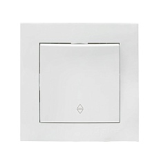 Валенсия выключатель 1-кл. 10А белый проходной EKF PROxima EWV10-025-10