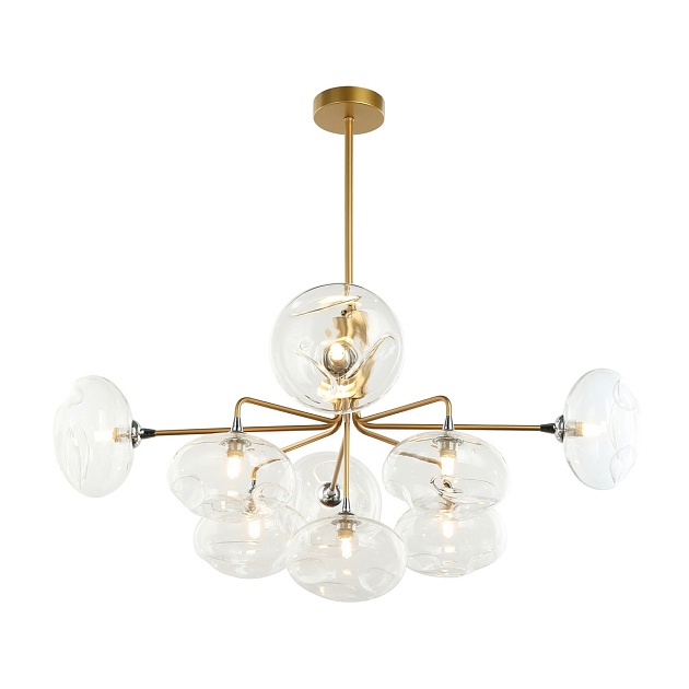 Подвесная люстра Gerhort G31124/9GD CL изображение Подвесная люстра Gerhort G31124/9GD CL Фото №