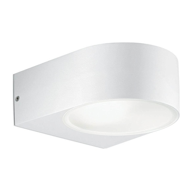 Уличный настенный светильник Ideal Lux Iko AP1 Bianco 018522 изображение Уличный настенный светильник Ideal Lux Iko AP1 Bianco 018522 Фото №