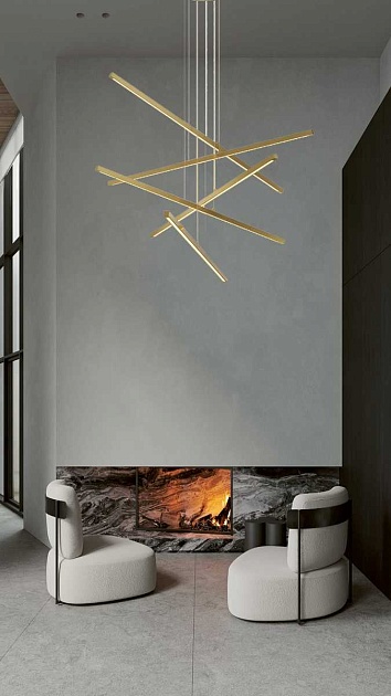 Подвесной светодиодный светильник Milosh Tendence Medelina 0916CL-5AB изображение 3 Подвесной светодиодный светильник Milosh Tendence Medelina 0916CL-5AB Фото № 3